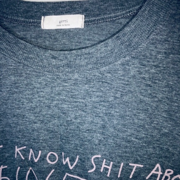 [GORRI] BNWOT Slogan Top - Picture 2 of 3